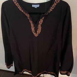 Used Black Blouse good condition